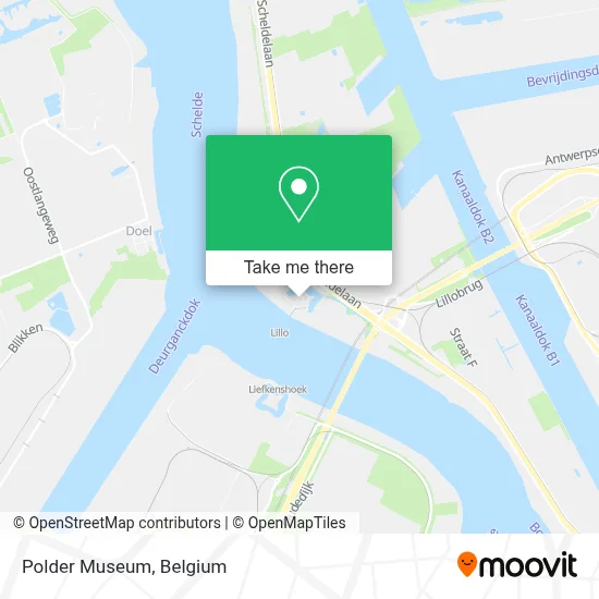 Polder Museum map