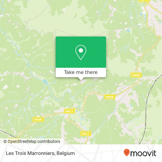 Les Trois Marronniers map