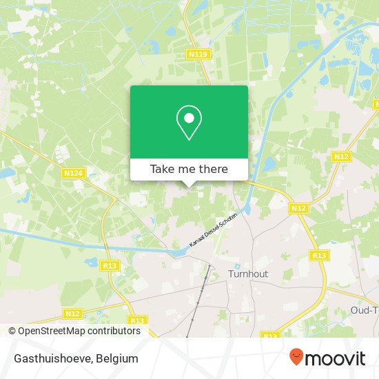 Gasthuishoeve map
