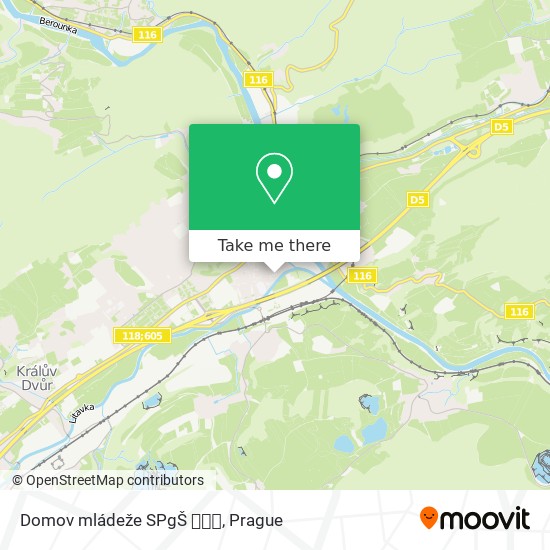 Domov mládeže SPgŠ 🙋🏽🏚 map