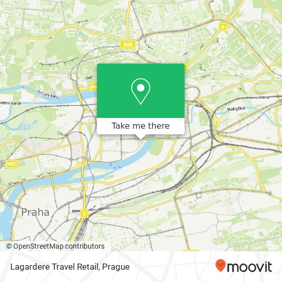 Lagardere Travel Retail map