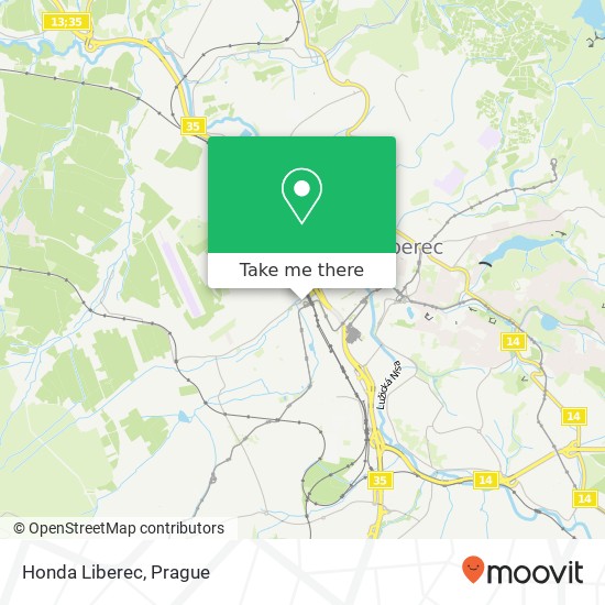 Honda Liberec map