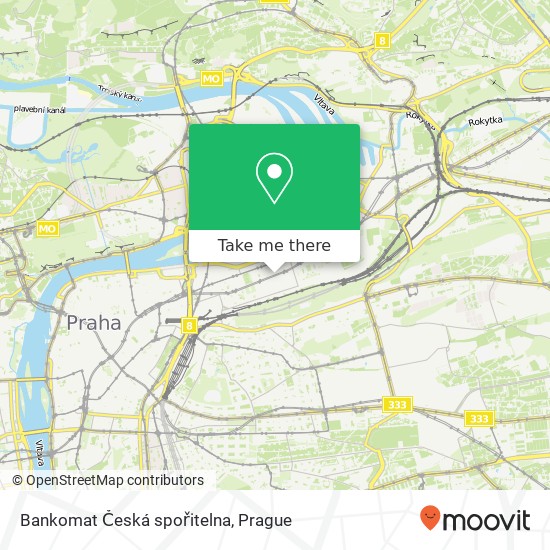 Карта Bankomat Česká spořitelna