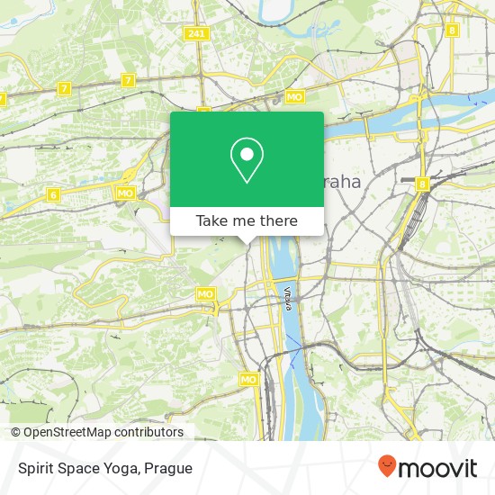 Карта Spirit Space Yoga