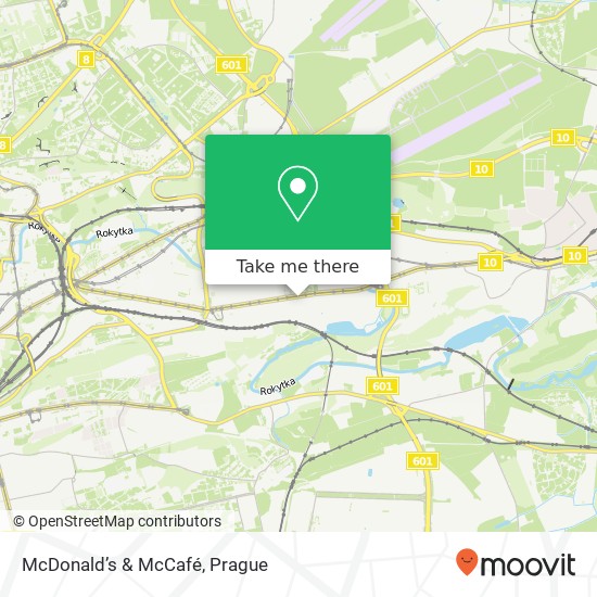 McDonald’s & McCafé map