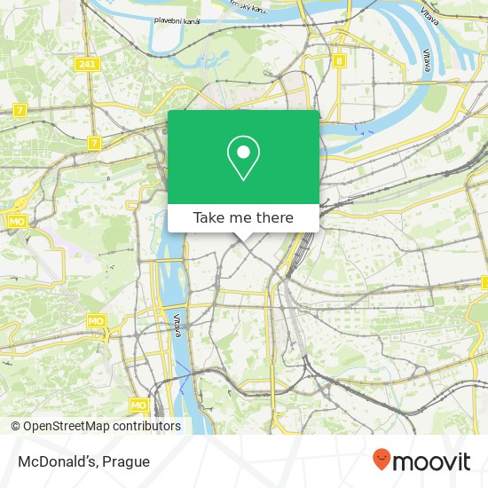 Карта McDonald’s