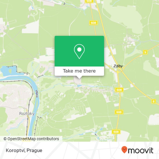 Koroptví map