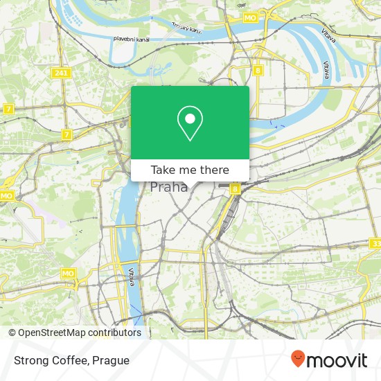 Strong Coffee map