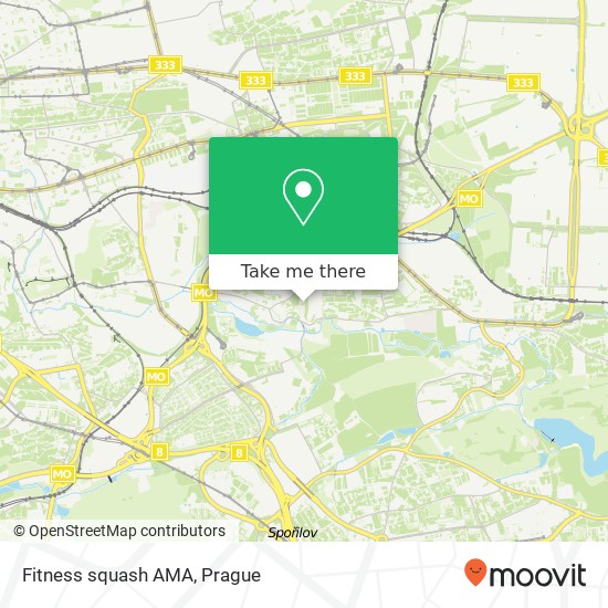 Fitness squash AMA map