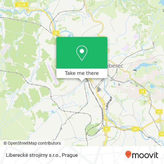 Liberecké strojírny s.r.o. map