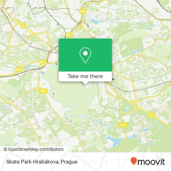 Карта Skate Park Hrabákova