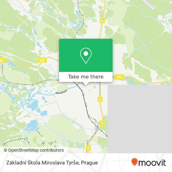 Základní škola Miroslava Tyrše map