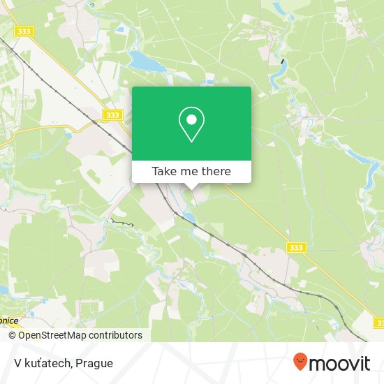 V kuťatech map