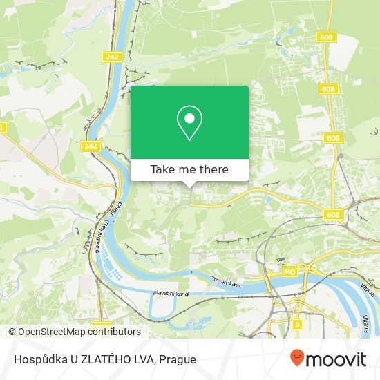 Hospůdka U ZLATÉHO LVA map