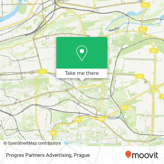 Карта Progres Partners Advertising