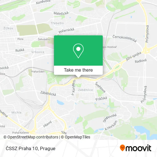 Карта ČSSZ Praha 10