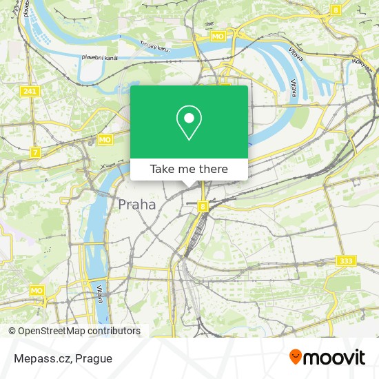 Карта Mepass.cz