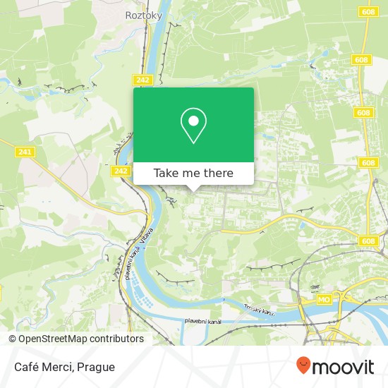 Café Merci map