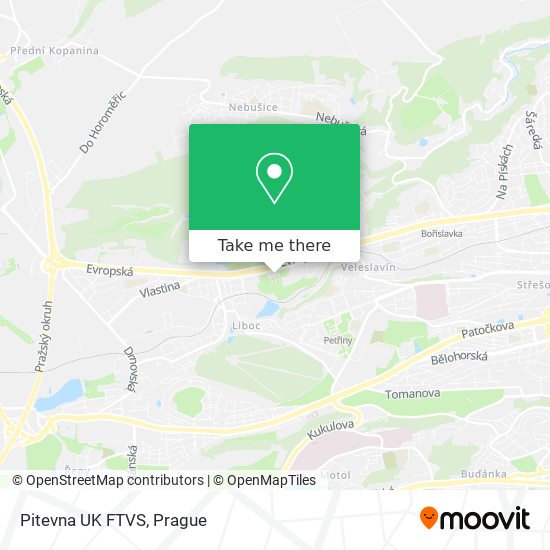 Карта Pitevna UK FTVS