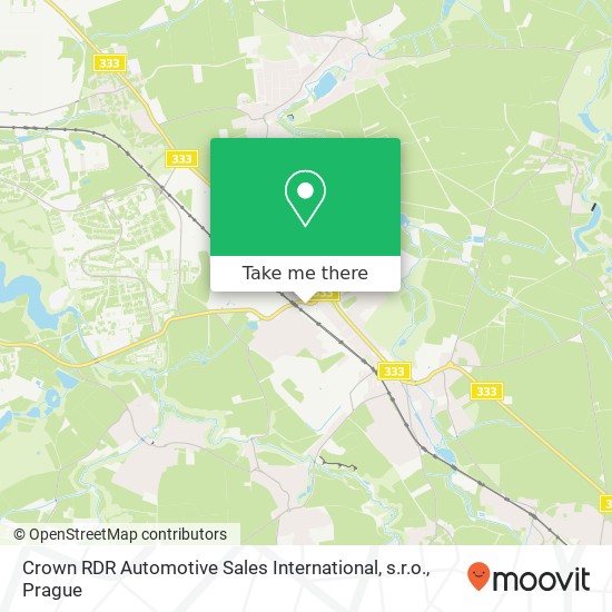 Crown RDR Automotive Sales International, s.r.o. map