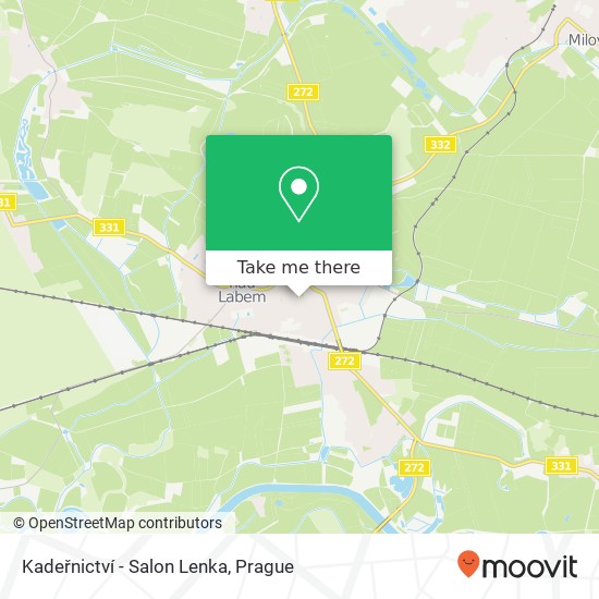 Kadeřnictví - Salon Lenka map