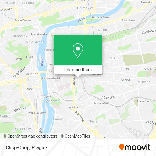 Карта Chop-Chop