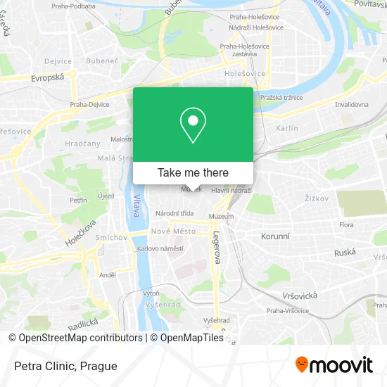 Карта Petra Clinic