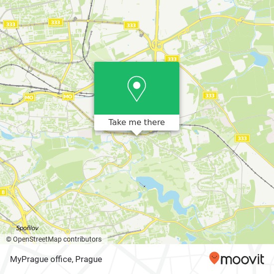 MyPrague office map