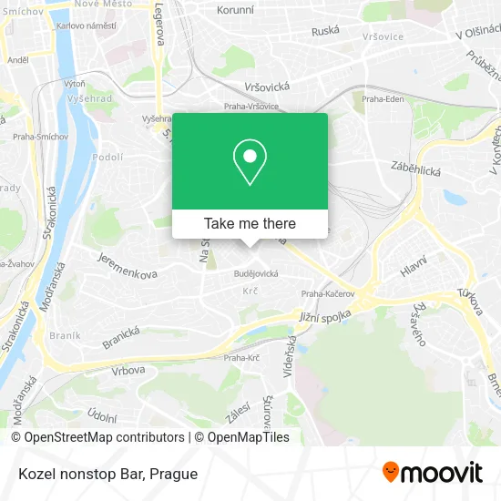 Карта Kozel nonstop Bar
