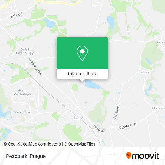 Карта Pesopark