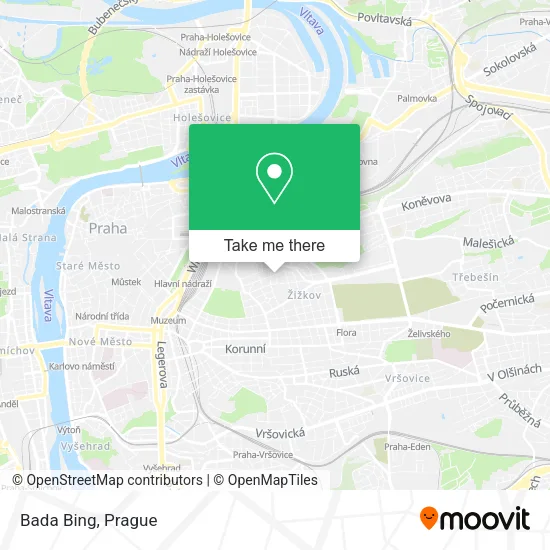 Карта Bada Bing