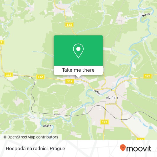 Hospoda na radnici map