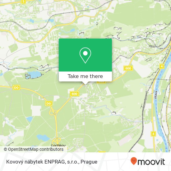 Kovový nábytek  ENPRAG, s.r.o. map