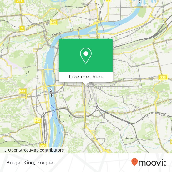 Карта Burger King