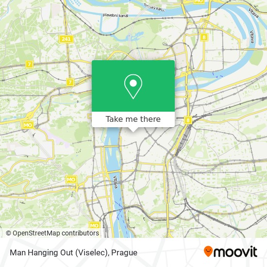 Man Hanging Out (Viselec) map