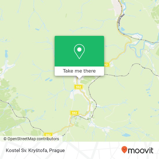 Kostel Sv. Kryštofa map