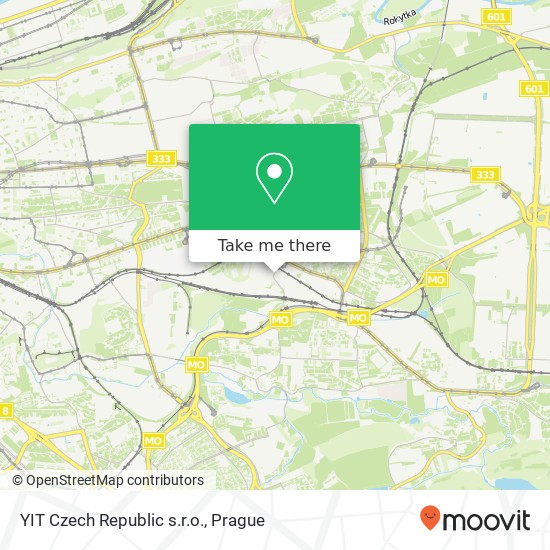 YIT Czech Republic s.r.o. map