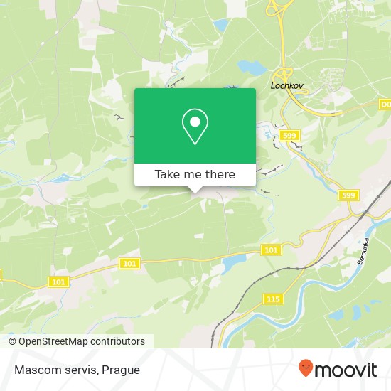 Mascom servis map