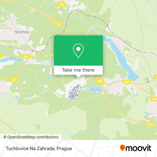 Tuchlovice Na Zahrade map