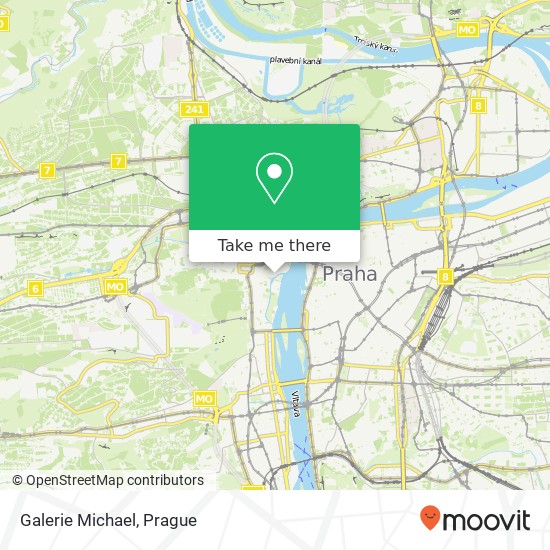 Galerie Michael map