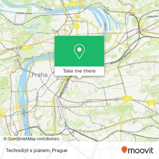 Technobyt s piánem map