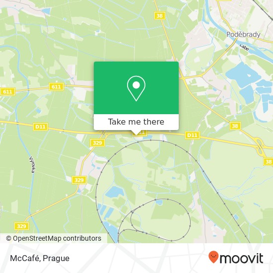 McCafé map