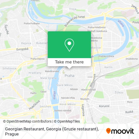 Georgian Restaurant, Georgia (Gruzie restaurant) map