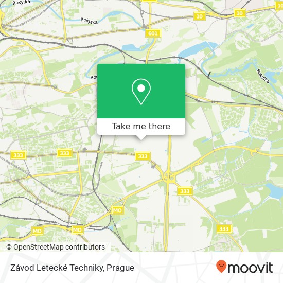 Závod Letecké Techniky map