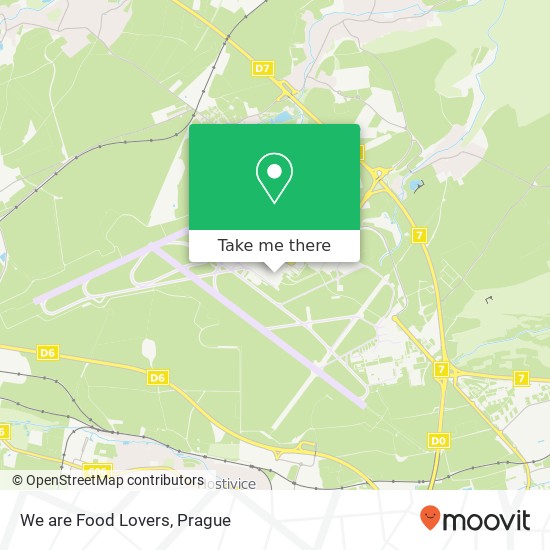 We are Food Lovers map
