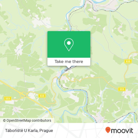 Tábořiště U Karla map