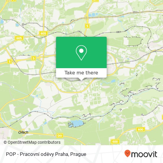 POP - Pracovní oděvy Praha map