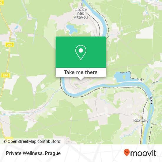 Private Wellness map