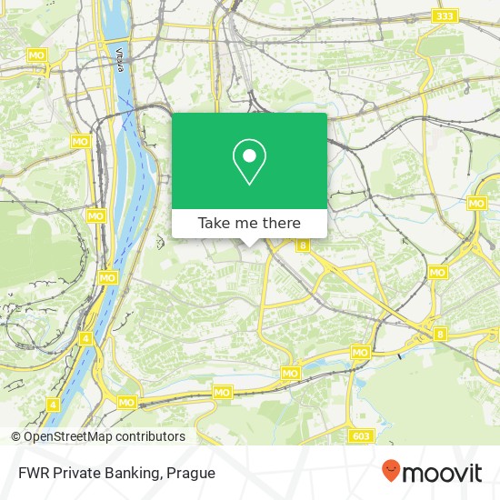 FWR Private Banking map