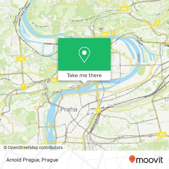 Arnold Prague map